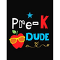 Pre-K Dude: Funny Back To School notebook, Gift For Girls and Boys,109 College Ruled Line Paper, Cute School Notebook, School Composition Notebooks - Paperback