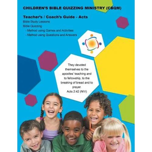 Children's Bible Quizzing Ministry Guide - Acts - Paperback