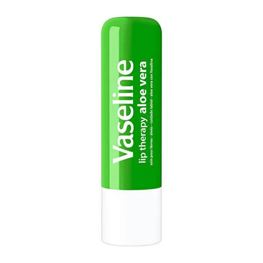 Vaseline Lip Therapy Aloe Vera Lip Balm - 48 Hour Moisturizing for Dry, Chapped Lips