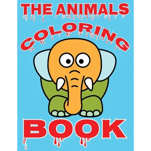 The animals coloring book: amazing animals coloring book - Paperback