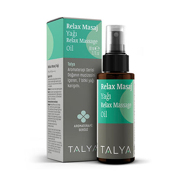 Talya Relax Aromatic Massage Oil - 2.71 fl oz - Natural Relaxation & Flexibility