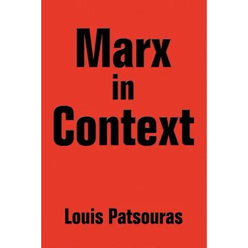 Marx in Context - Paperback