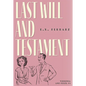 Last Will and Testament - Paperback