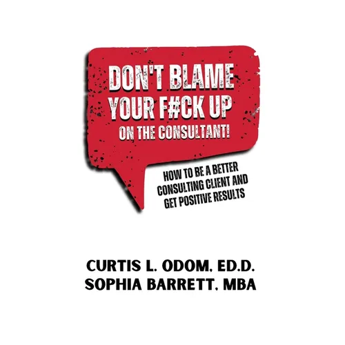 Don't Blame Your F#ck Up on the Consultant!: How To Be A Better Consulting Client And Get Positive Results - Paperback