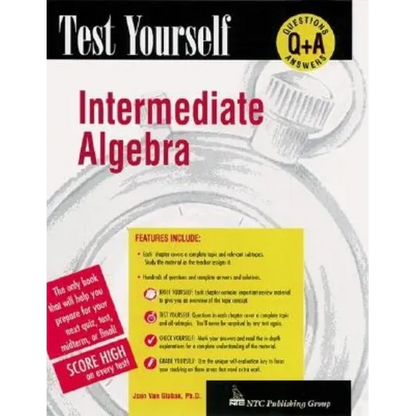 Test Yourself: Intermediate Algebra - Paperback