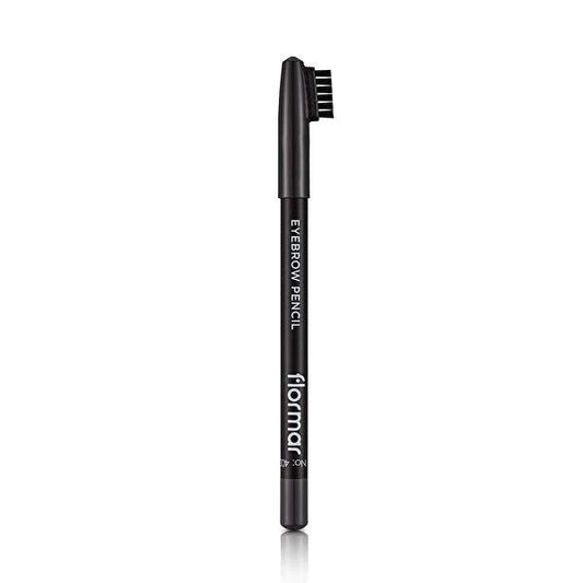 Flormar Eyebrow Pencil - Natural Look, 5 Color Options, Special Brush for Grooming