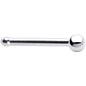 Solid 14K White Gold 1.5mm Ball Nose Ring