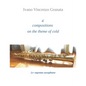 4 compositions on the theme of cold: for soprano saxophone - Paperback