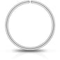 Single Hoop Nose 925 Sterling Silver Nose Hoop Ring