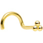 14k Yellow Gold 3mm Trinity Nose Ring