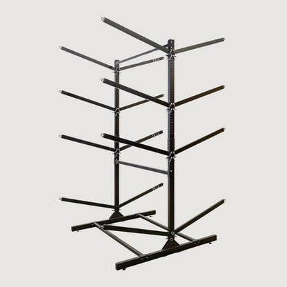 G-Watersport 8 Kayak & Canoe Rack | 8 Levels | Black