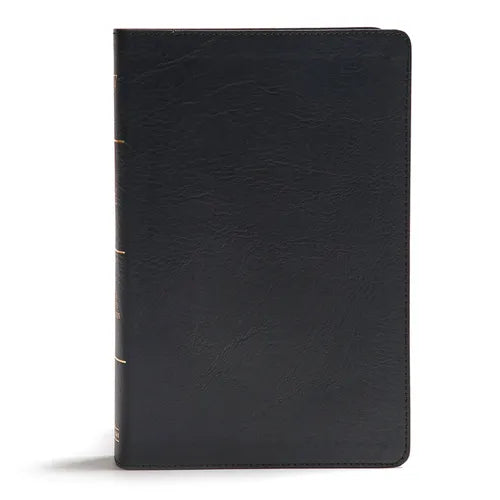 KJV Giant Print Reference Bible, Black Leathertouch, Indexed - Imitation Leather