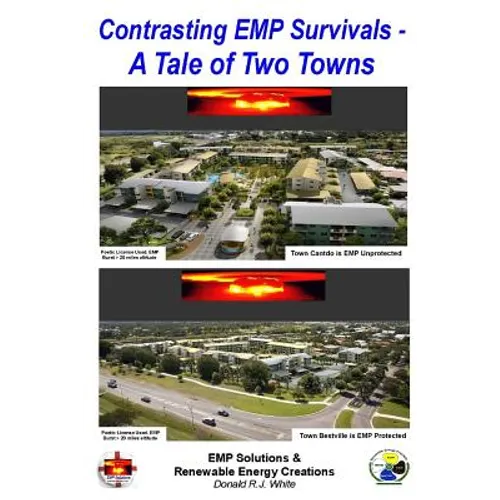 Contrast EMP Survivals - A Tale of Two Towns: This novel contrasts a cataclysmic Electromagnetic Pulse burst over two towns. Cantville, was EMP unprot - Paperback