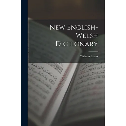 New English-Welsh Dictionary - Paperback