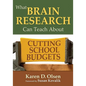 What Brain Research Can Teach About Cutting School Budgets - Paperback