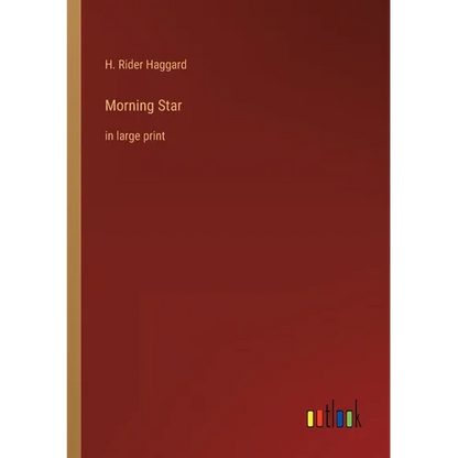 Morning Star: in large print - Paperback