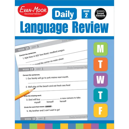 Daily Language Review Grade 2 Te - Paperback