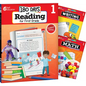 180 Days(tm) Reading, Writing and Math for Grade 1: 3-Book Set: Practice, Assess, Diagnose - Paperback