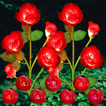 Magic Hue Solar Rose Lights