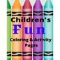 Children's Coloring & Activity Book - Paperback