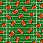 Football Balls on Ground Fitness Fanatic 44"/45" Fabric Per Yard