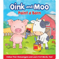 Oink and Moo Paint a Barn - Board Book