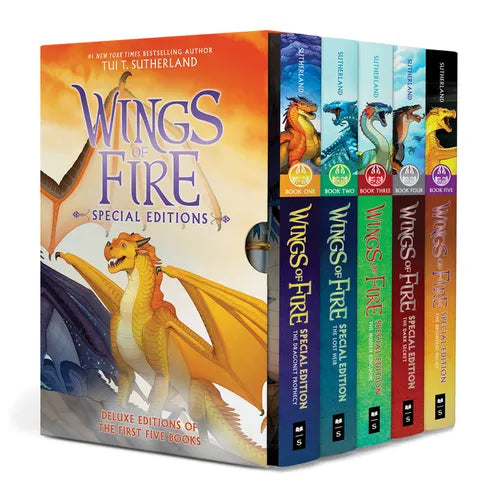 Wings of Fire #1-5 Special Edition Box Set - Boxed Set
