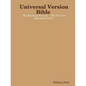 Universal Version Bible - Paperback