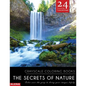 The Secrets of Nature: Grayscale coloring books: Color over the gray to bring your images lifely with 24 stunning grayscale images - Paperback