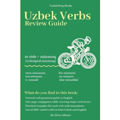 The Uzbek Verbs: Review Guide - Paperback