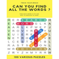 Train Your Brain Can You Find All the Words ? Find Each Word If Yo Can Easy to Hard 100 Various Puzzles: Word Search Puzzle Book for Adults, large pri - Paperback