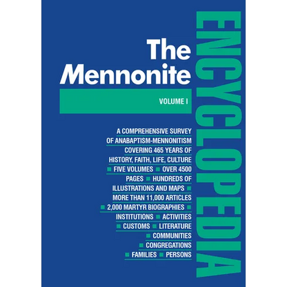 Mennonite Encyclopedia/ Vol 1: Volume 1 - Hardcover