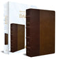 Rvr 1960 Biblia de Estudio Dake, Tamaño Grande, Piel Duotono Marrón / Spanish Rvr 1960 Dake Study Bible, Large Size, Duotone Brown Leather - Paperback