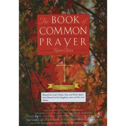 1979 Book of Common Prayer, Reader's Edition, Genuine Leather - Leather