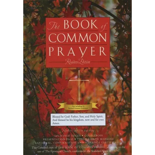 1979 Book of Common Prayer, Reader's Edition, Genuine Leather - Leather