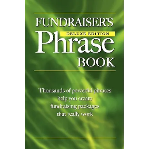 Fundraiser's Phrase Book - Paperback