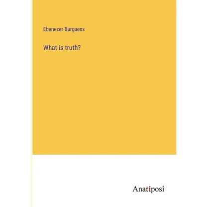 What is truth? - Paperback