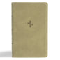 CSB Single-Column Personal Size Bible, Digital Study Edition, Sage Suedesoft Leathertouch - Imitation Leather