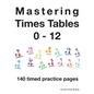 Mastering Times Tables 0 - 12 - Paperback