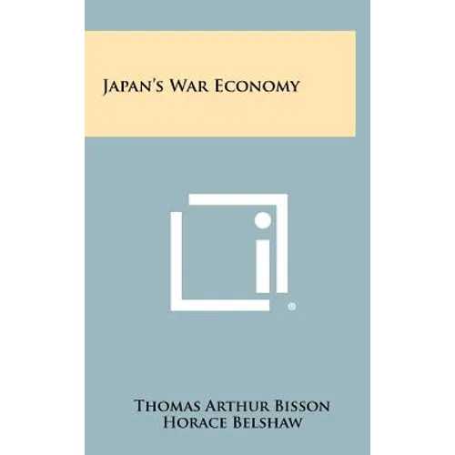 Japan's War Economy - Hardcover