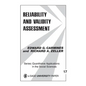 Reliability and Validity Assessment - Paperback