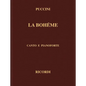 La Boheme: Canto E Pianoforte - Hardcover