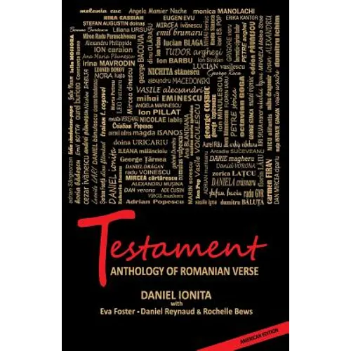 Testament - Anthology of Romanian Verse - Paperback