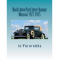 Nash Auto Part Interchange Manual 1927-1935 - Paperback