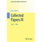 Collected Papers III: 1978-1988 - Paperback