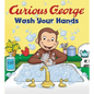 Curious George: Wash Your Hands - Board Book