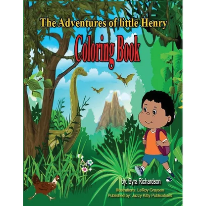 The Adventures of Little Henry Coloring Book - Paperback