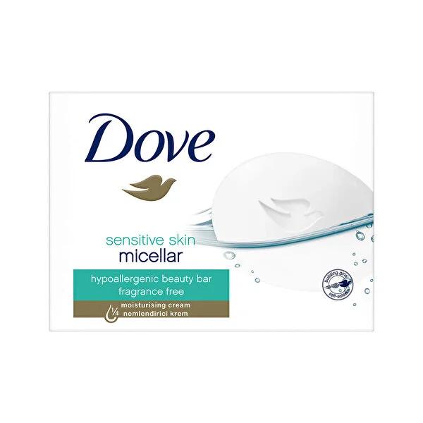 Dove Micellar Cream Bar for Sensitive Skin 90g - Gentle Cleanser | Hydrating