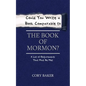 Could You Write a Book Comparable to the Book of Mormon?: A List of Requirements That Must Be Met - Paperback