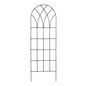 60-inch Gothic Arch Top Metal Wall Trellis for Home Garden